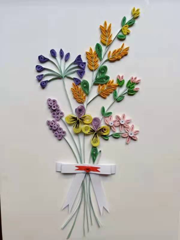 姜晓英衍纸